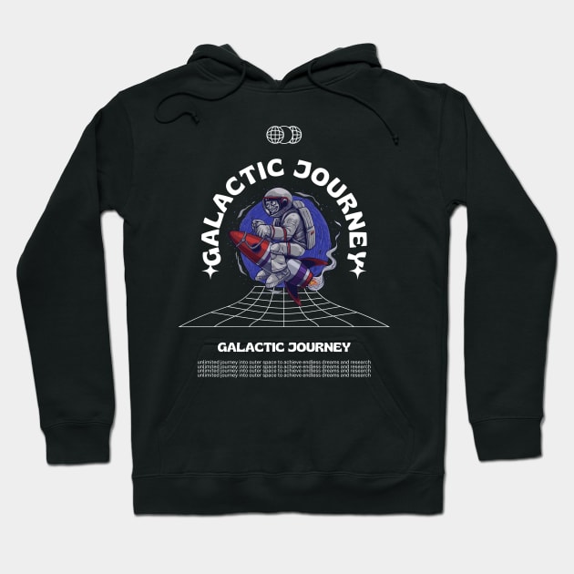 Galactic Journey t-shirt Hoodie by Lusianus Bryan.Store